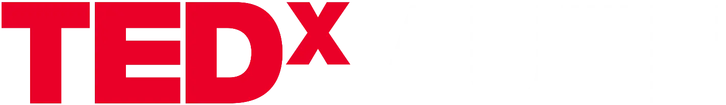 a red x and a white letter